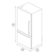 Freestanding Refrigerator Freezer, 79cm, 491L gallery detail image