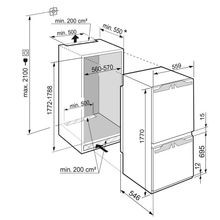 ICNh 5173 Peak EasyFresh with Telescopic | Fully Integrated Bottom Mount gallery detail image