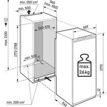 IRBh5170 Peak BioFresh Fully Integrated Refrigerator gallery detail image
