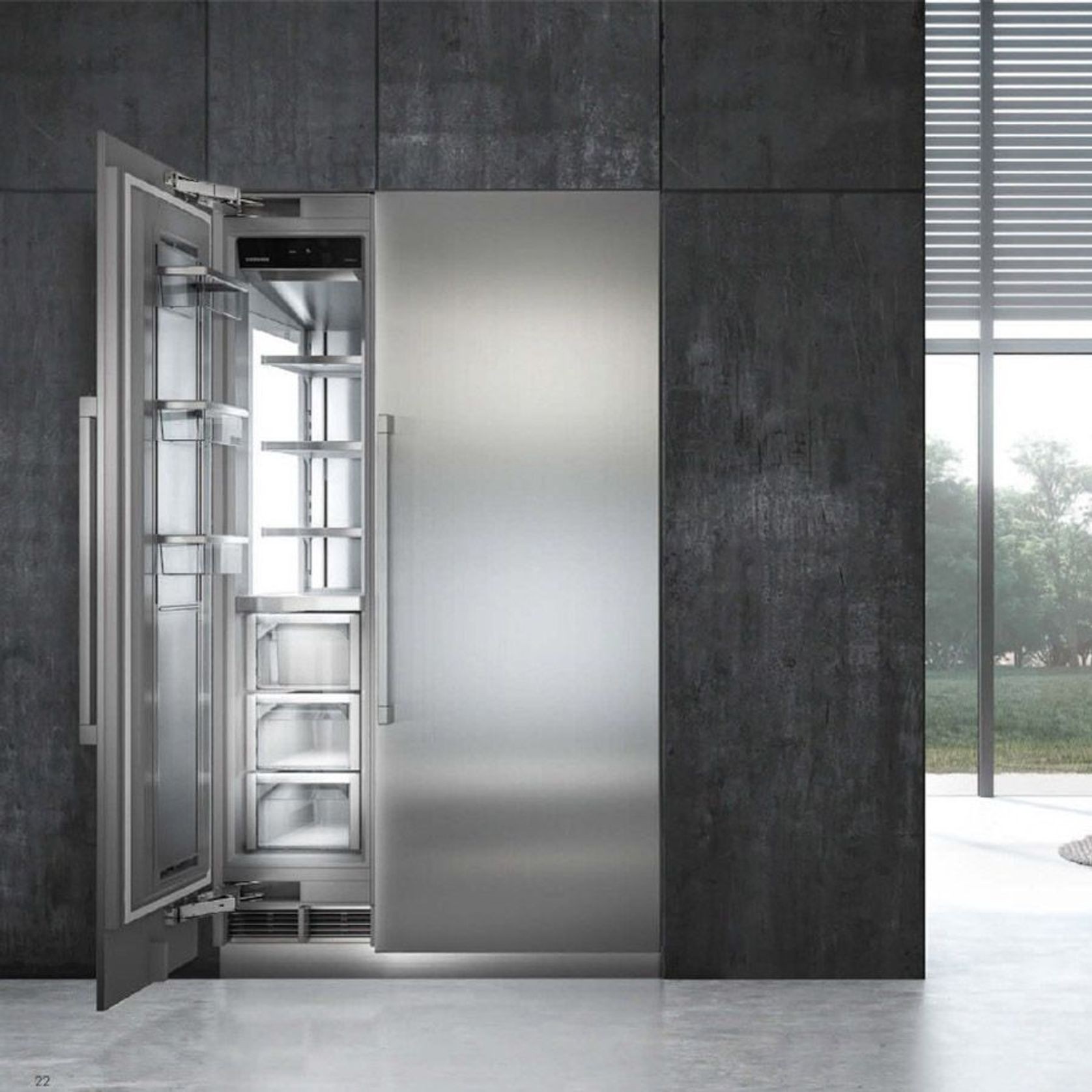 Monolith Integrated Fridge Freezer W.460  gallery detail image