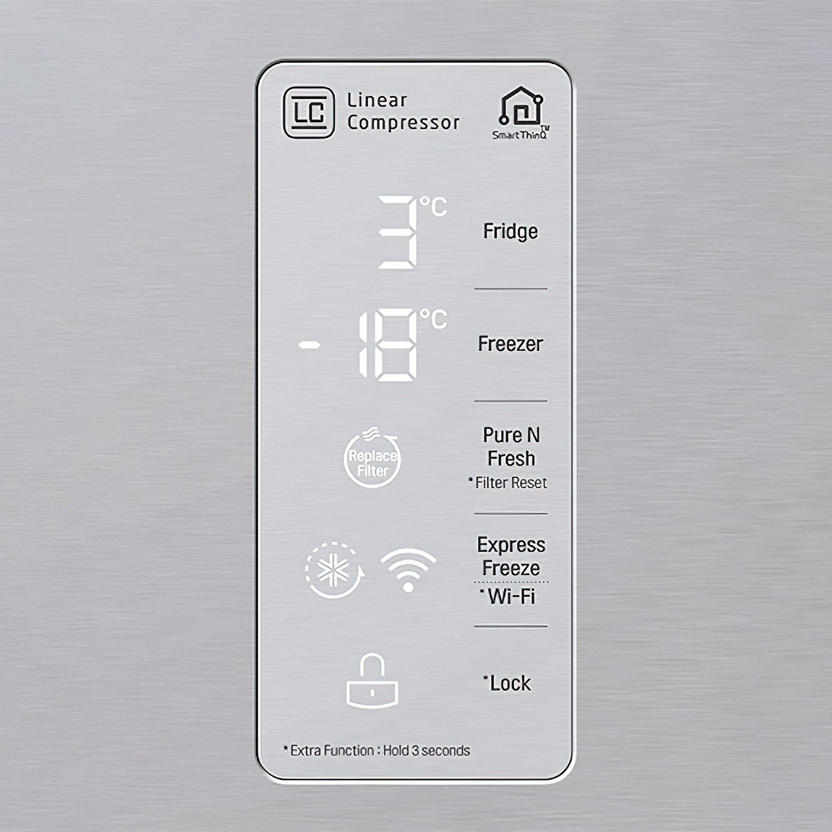 LG 530 Litre French Door Refrigerator - Stainless Steel gallery detail image