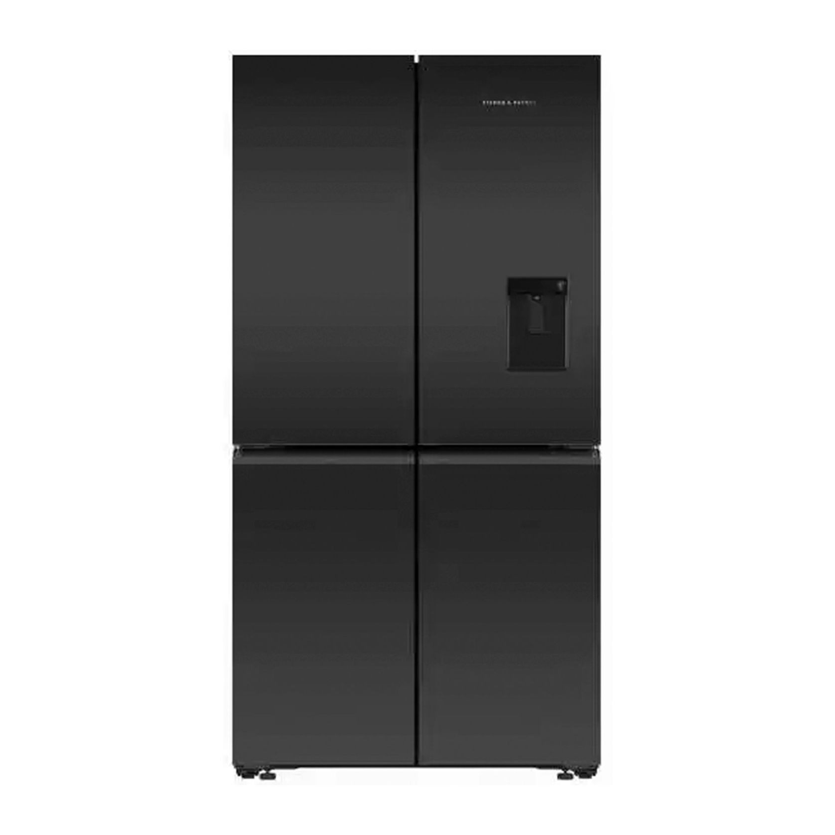 Fisher & Paykel 538 Litre Quad Door Refrigerator - Black Glass gallery detail image