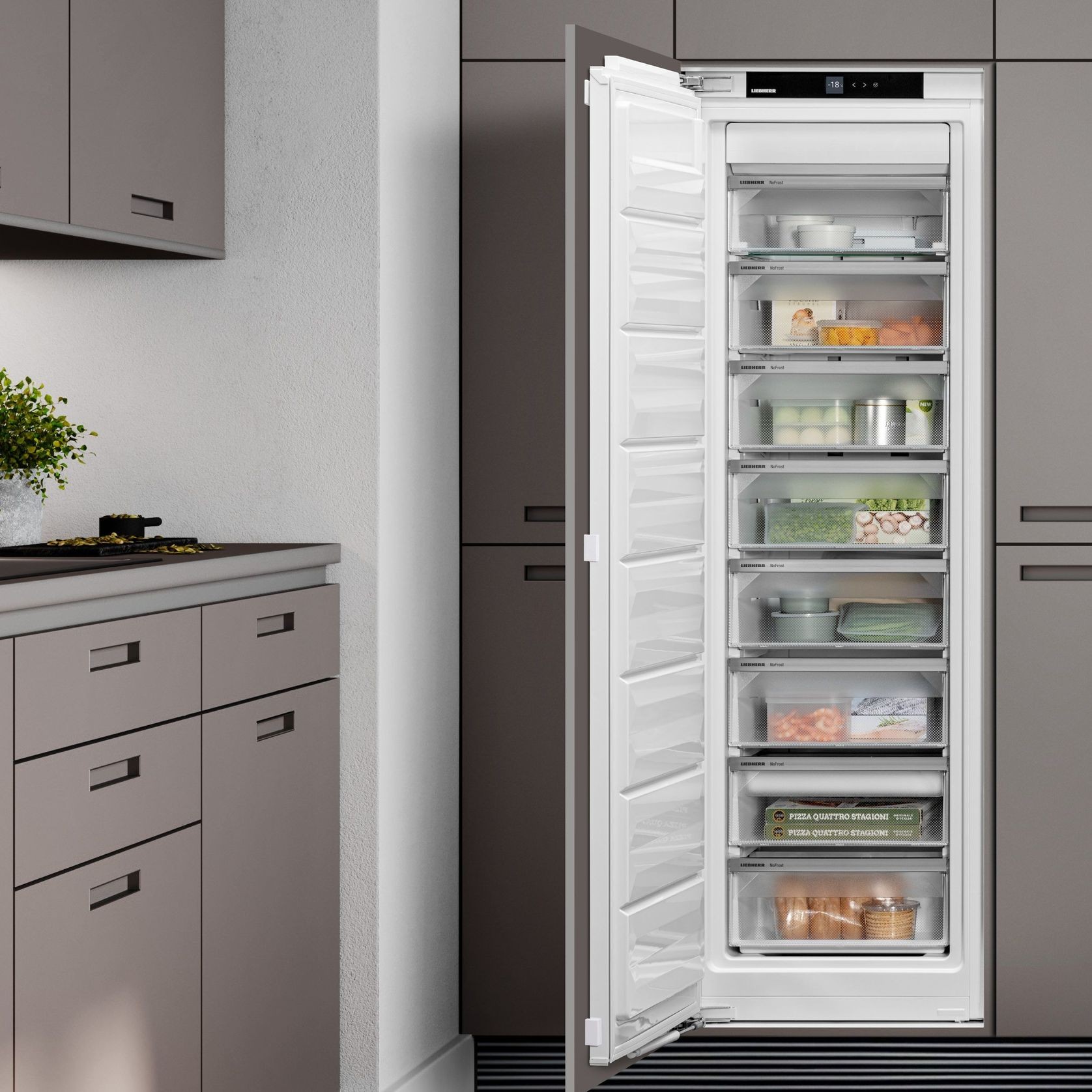 SIFNh5128 Plus Fully Integrated Freezer gallery detail image