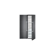 SBSbs 8673 Premium | BioFresh NoFrost | BlackSteel Side-by-Side Combination gallery detail image