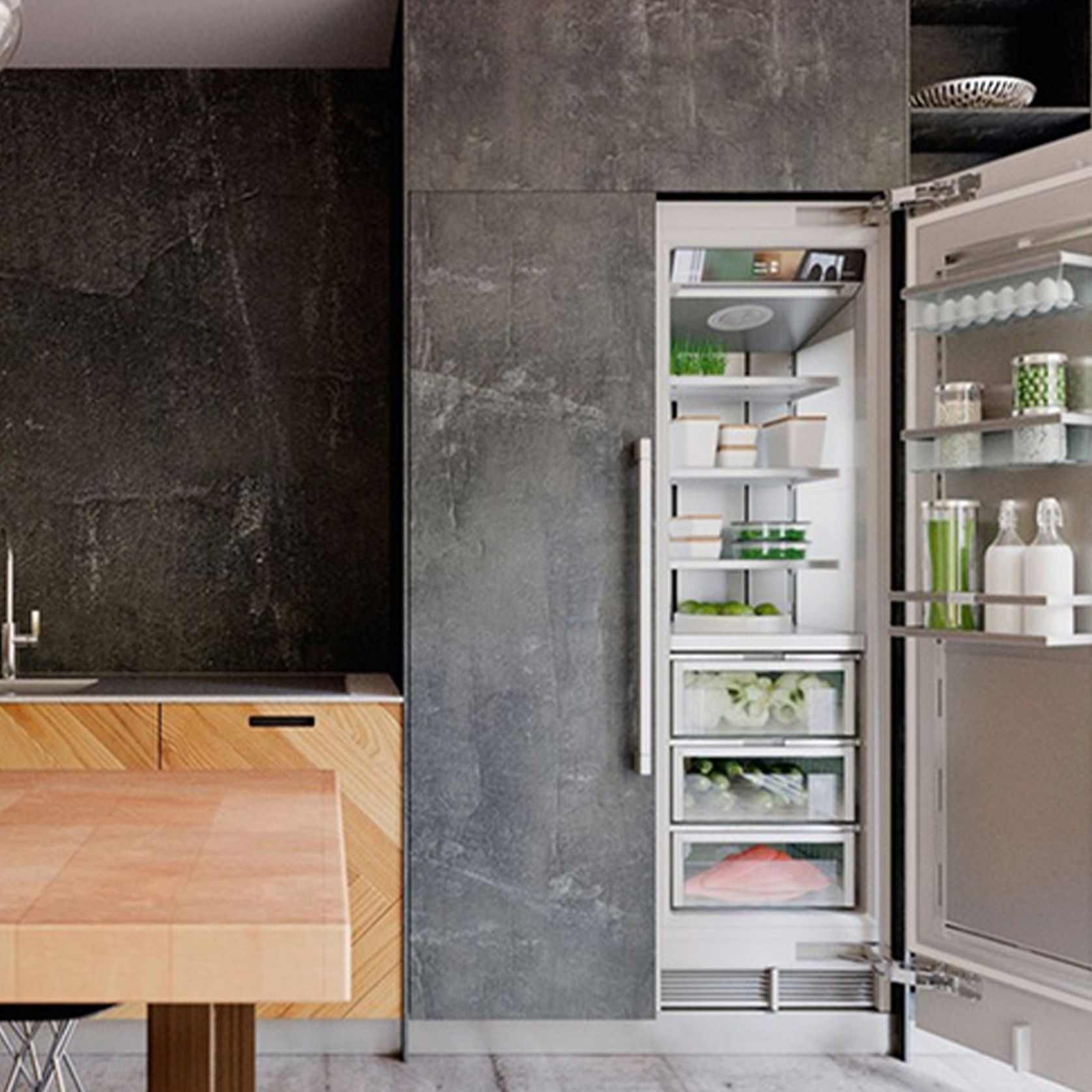 Monolith Integrated Freezer W.610  gallery detail image