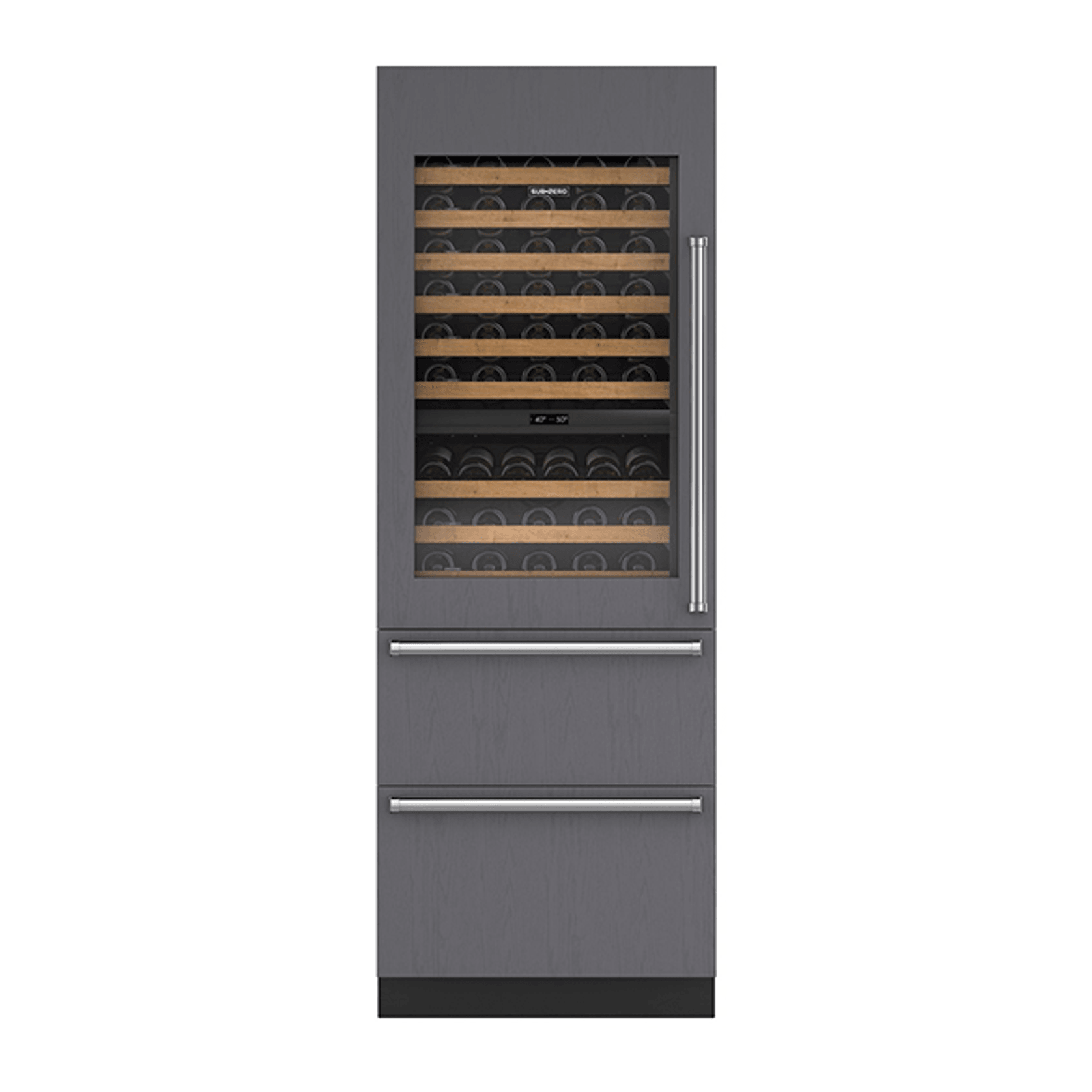 Sub-Zero Wine Storage with Refrigerator Drawers gallery detail image