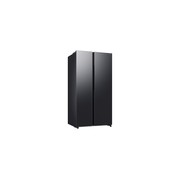 655L Bespoke Refrigerator SBS -AI Energy Mode Black DOI gallery detail image