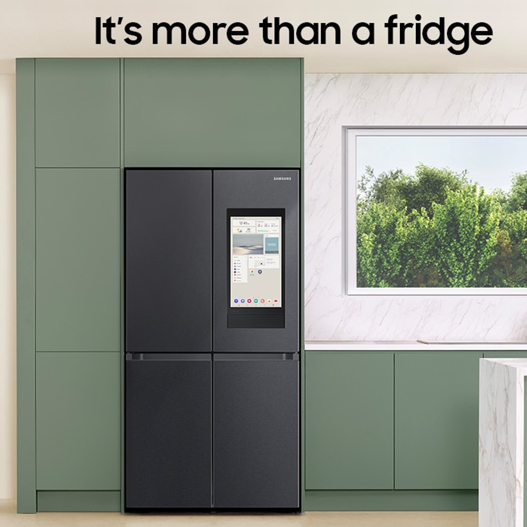 636L Refrigerator FDR - Family Hub Black DOI gallery detail image