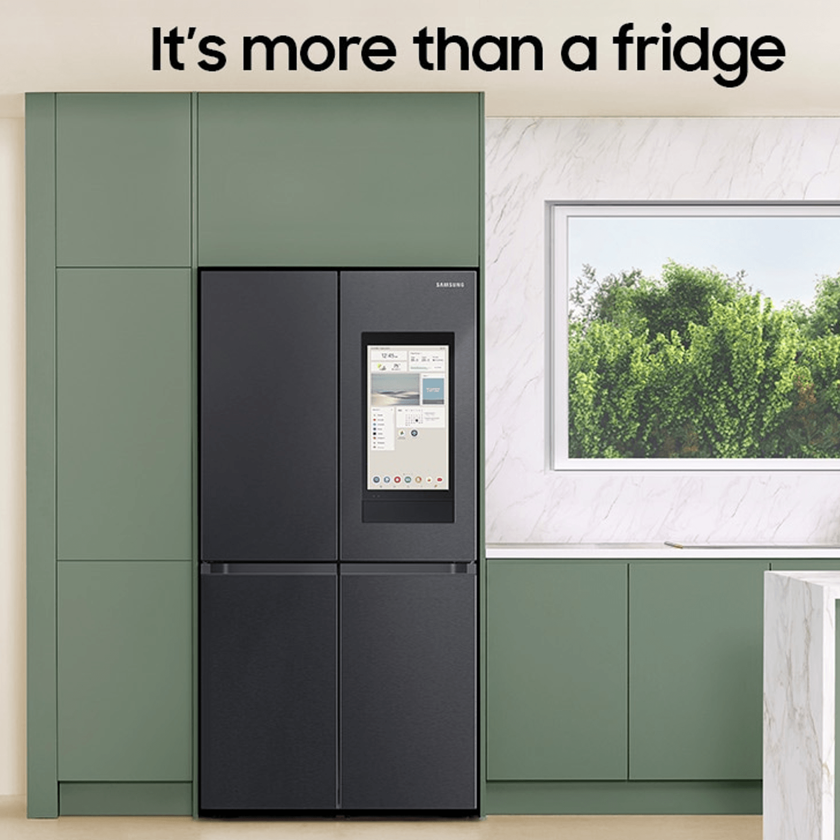 636L Refrigerator FDR - Family Hub Black DOI gallery detail image
