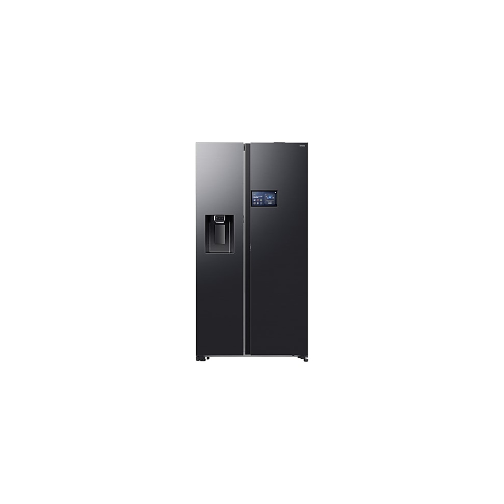 615L Bespoke Refrigerator SBS - AI Home Black DOI gallery detail image
