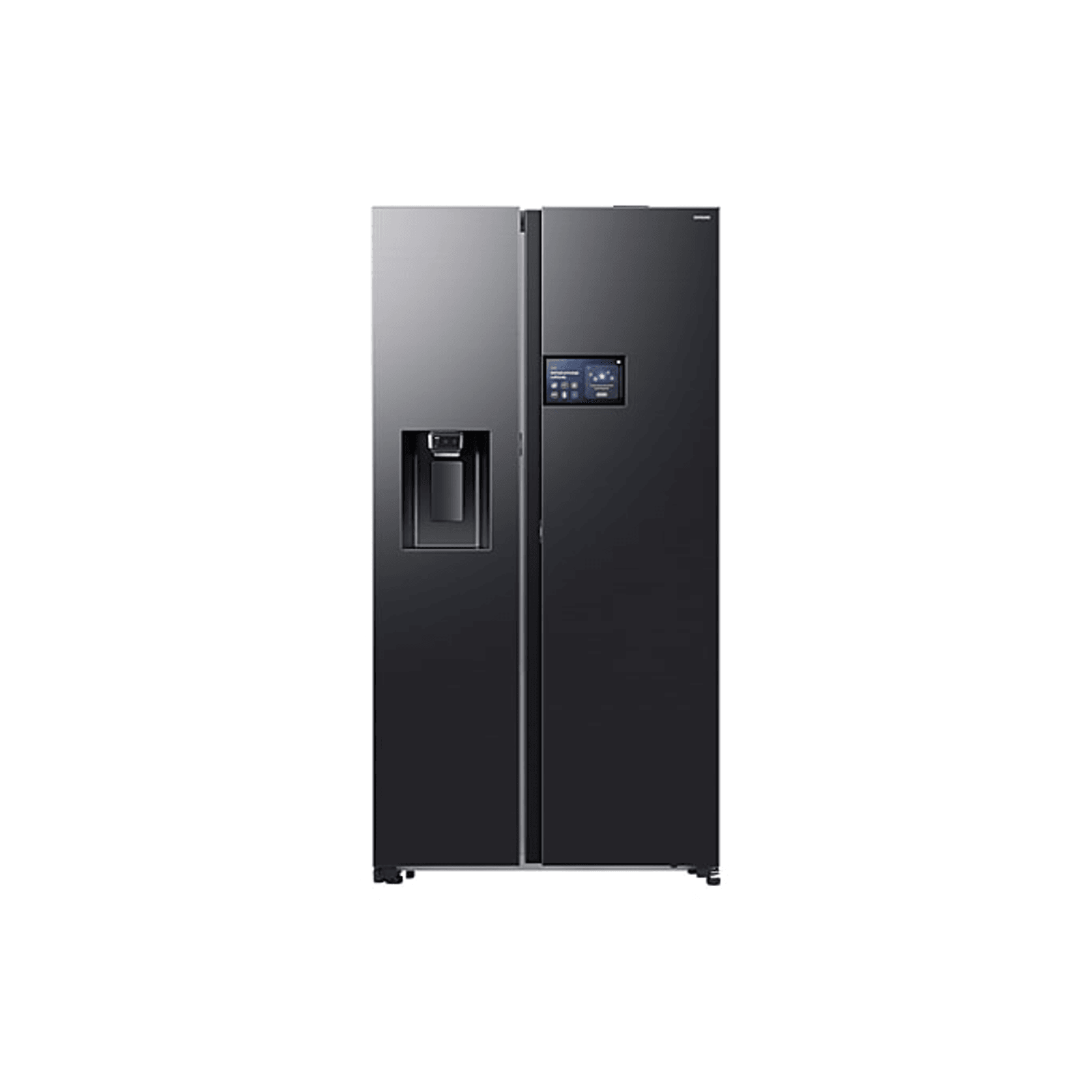 615L Bespoke Refrigerator SBS - AI Home Black DOI gallery detail image
