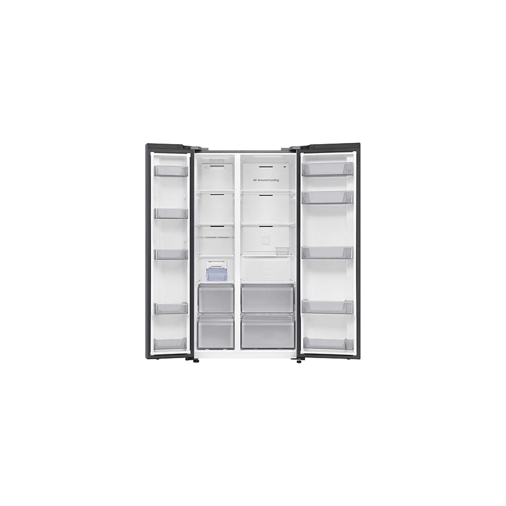 655L Bespoke Refrigerator SBS -AI Energy Mode Silver gallery detail image