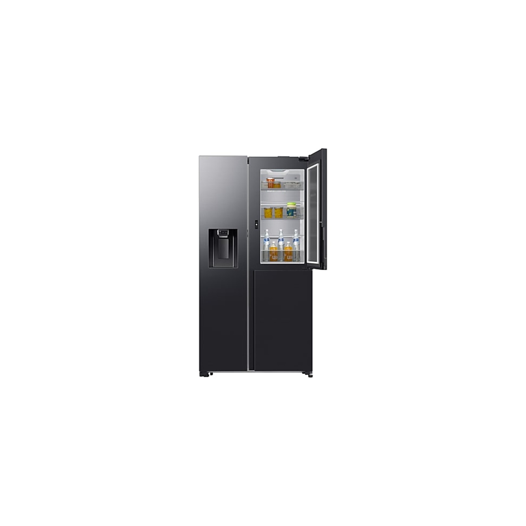 627L Refrigerator SBS - Food Showcase Black DOI gallery detail image