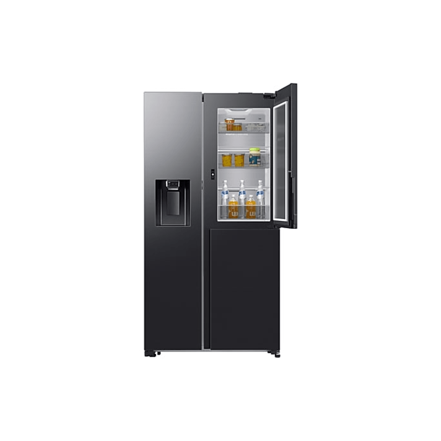 627L Refrigerator SBS - Food Showcase Black DOI gallery detail image