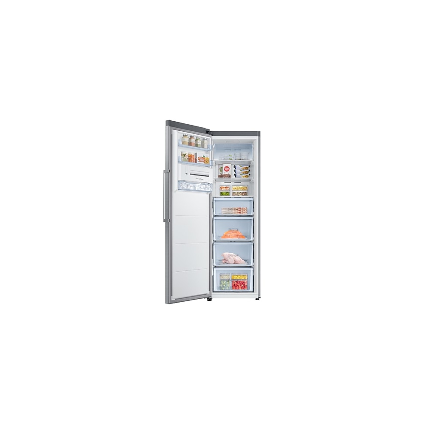 323L Freezer 1 Door - All Round Cooling Refined Steel gallery detail image