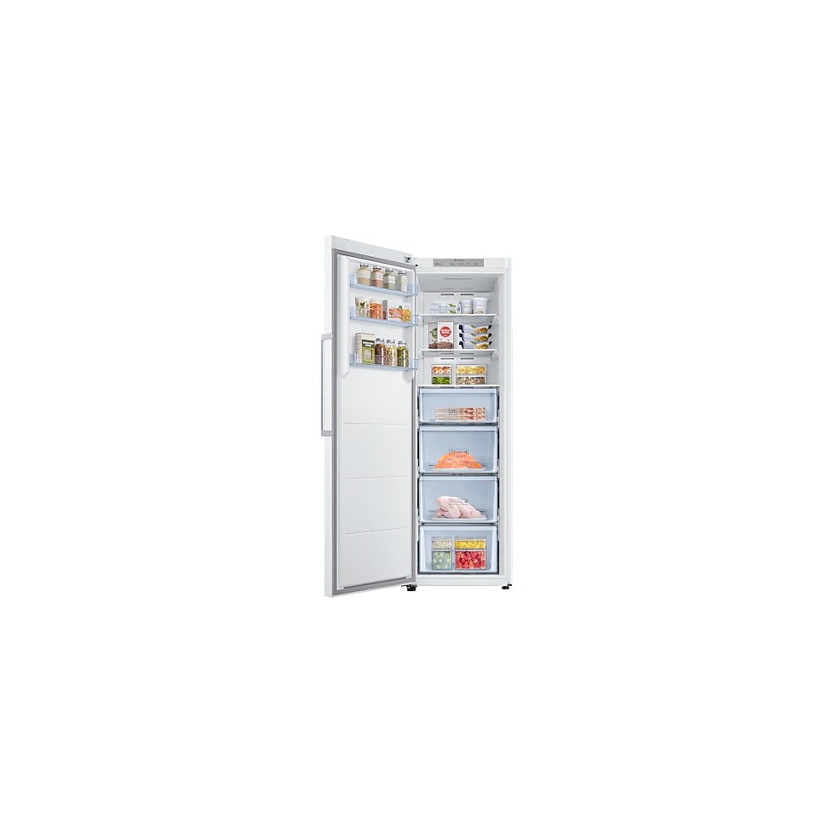 323L Freezer 1 Door - Power Freeze Function White gallery detail image