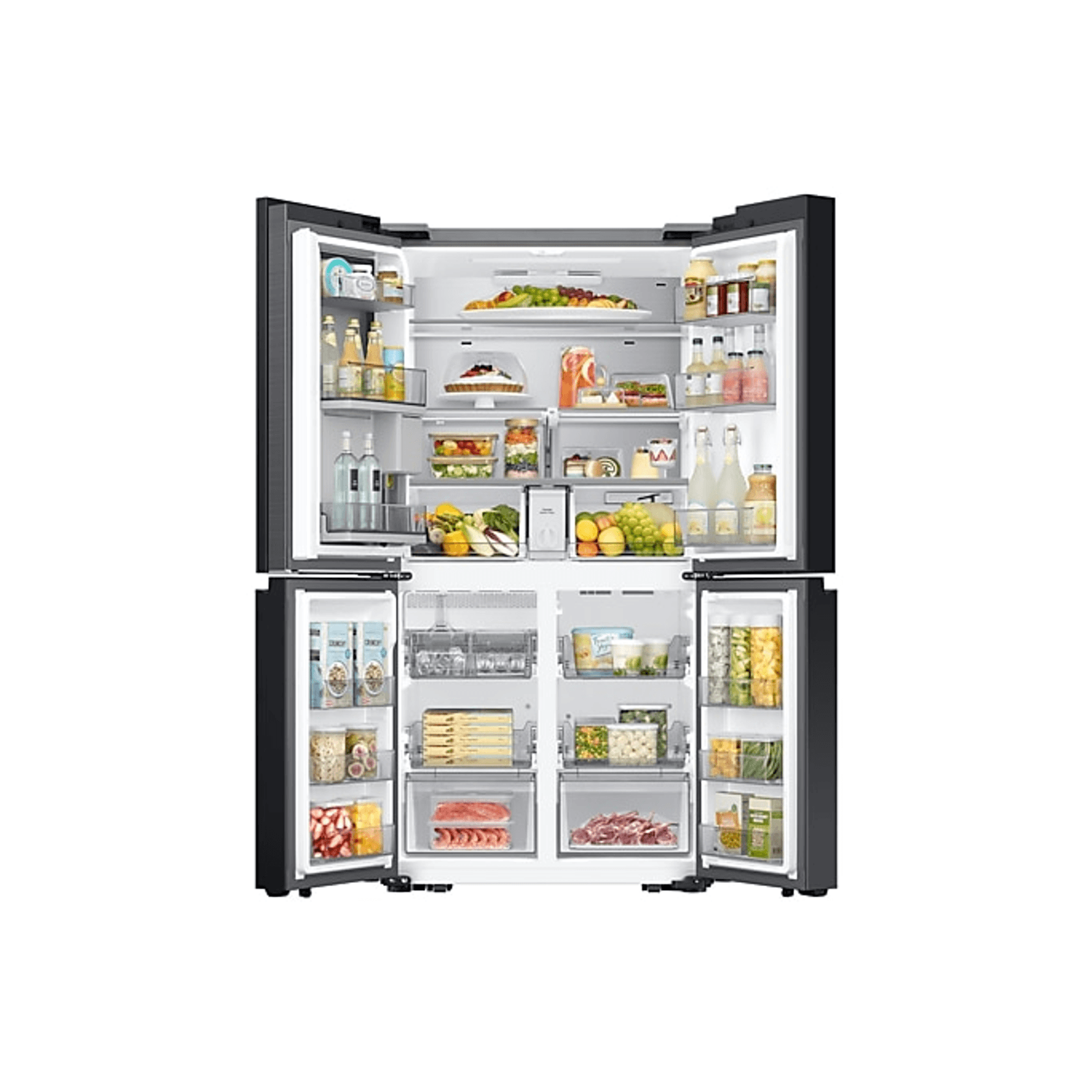 646L Refrigerator FDR Beverage Center Clean Black gallery detail image