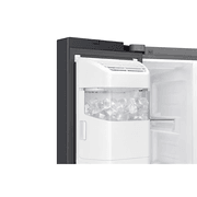 634L Bespoke Refrigerator SBS -Auto Open Door Black DOI gallery detail image
