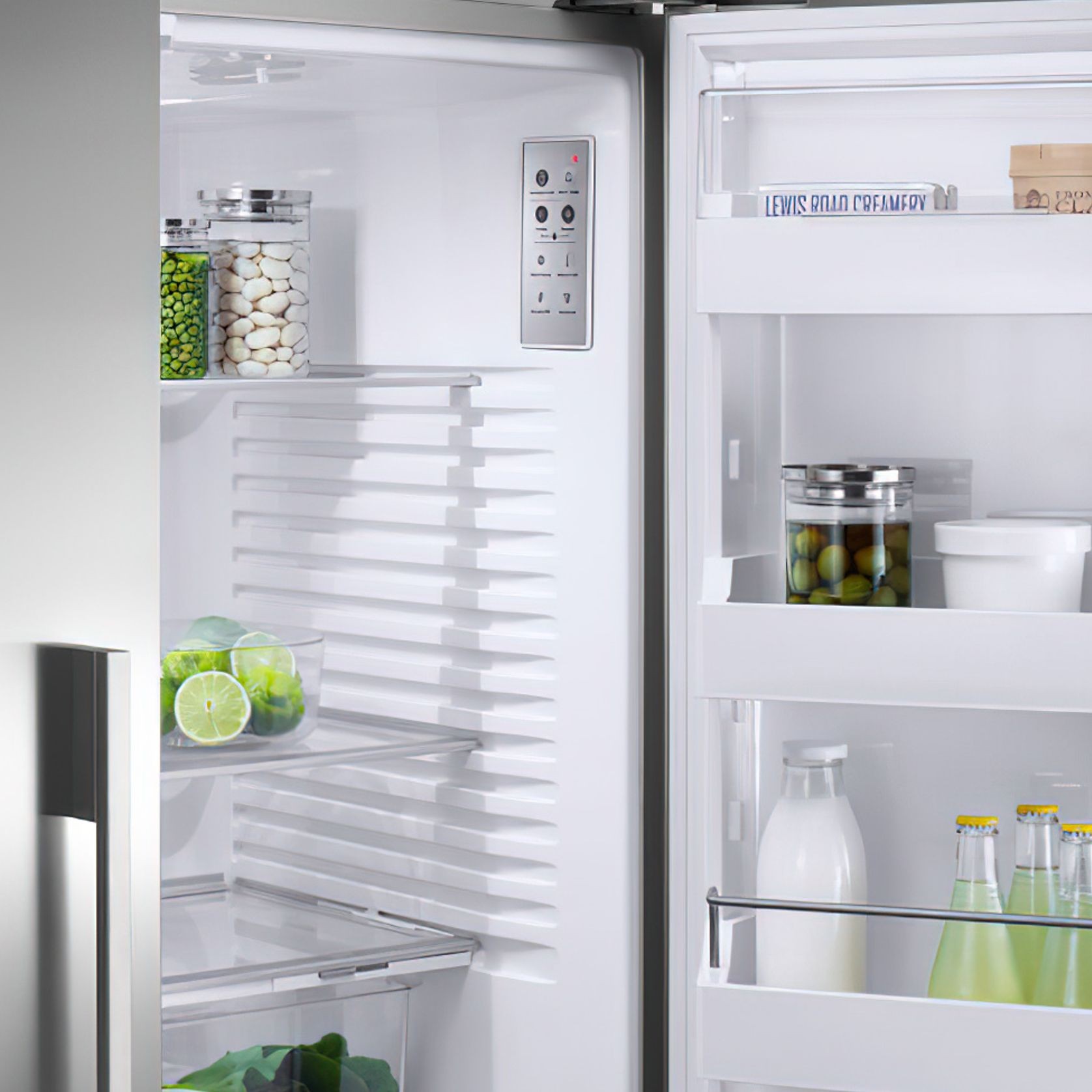 F&P Freestanding French Door Refrigerator Freezer, 569L gallery detail image
