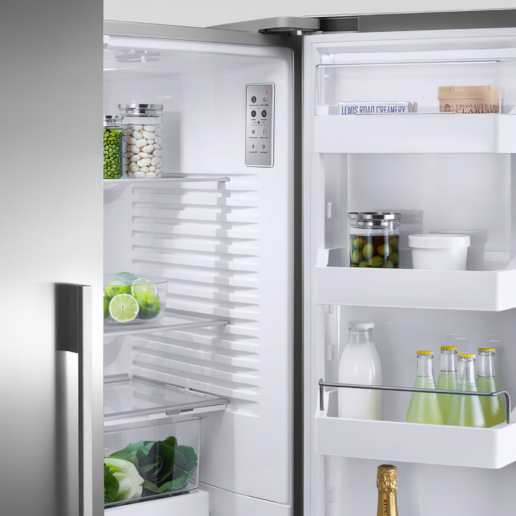 F&P Freestanding French Door Refrigerator Freezer, 569L gallery detail image