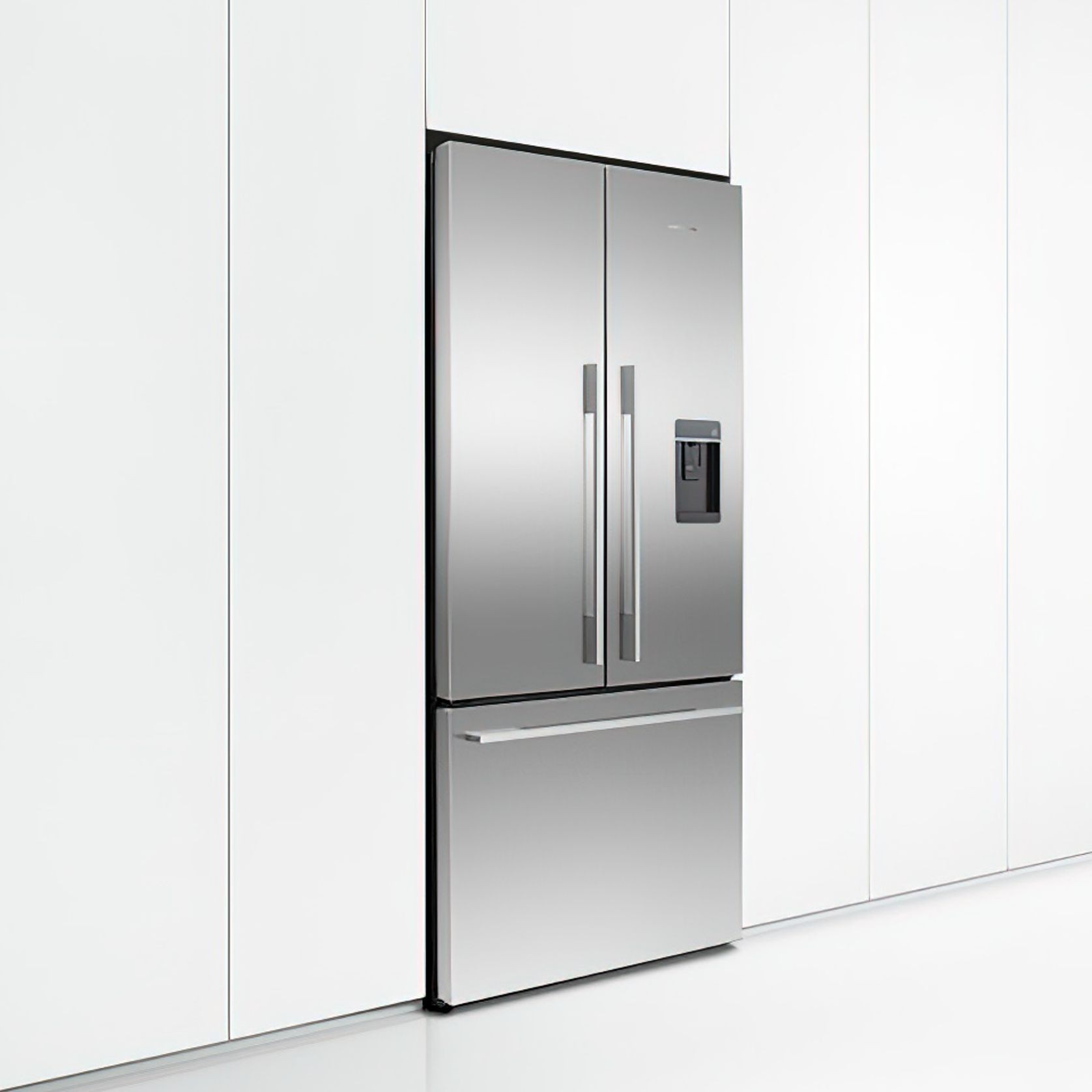 F&P Freestanding French Door Refrigerator Freezer, 569L gallery detail image