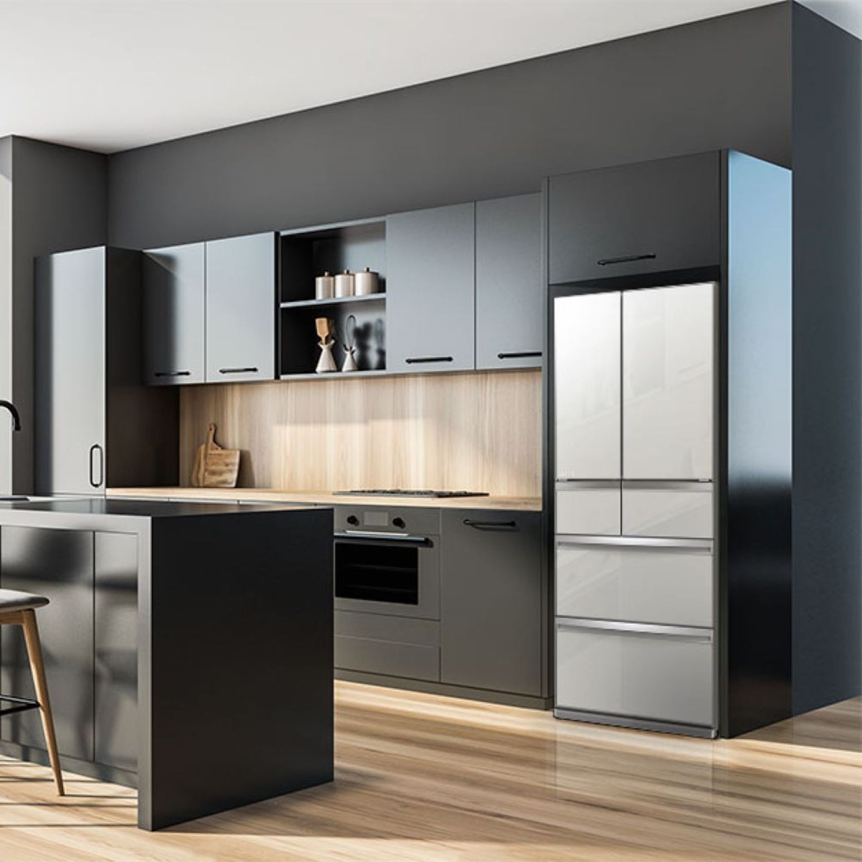 WX Series Four Drawer French Door Fridge gallery detail image
