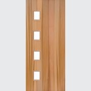 AR11 TGV Solid Timber Modern Entrance Doors gallery detail image