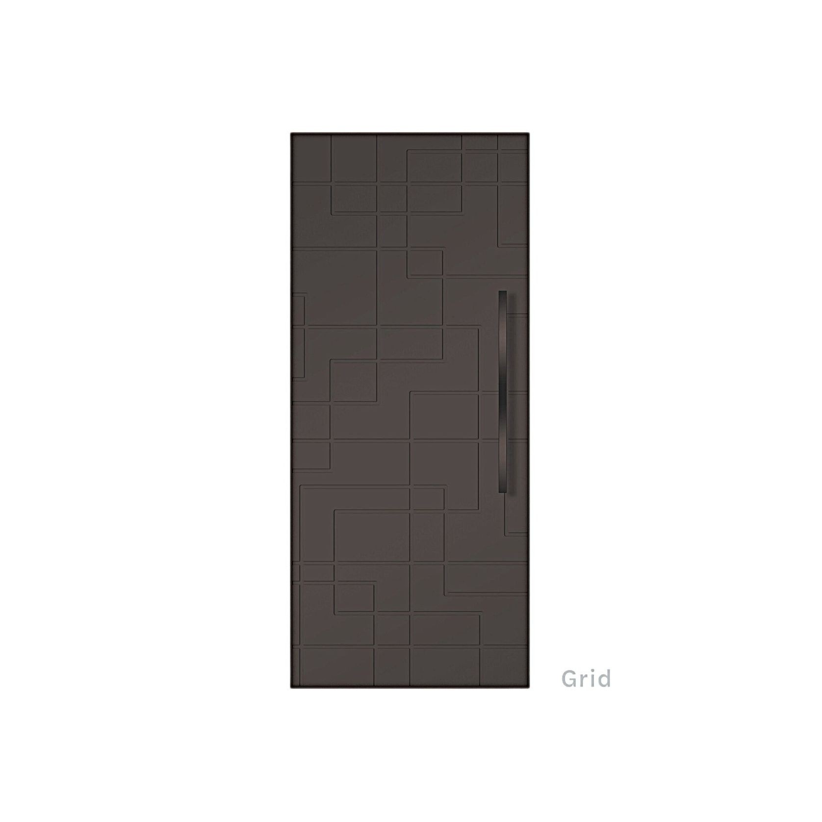 Meta 4 Patterned Aluminium FL Door gallery detail image