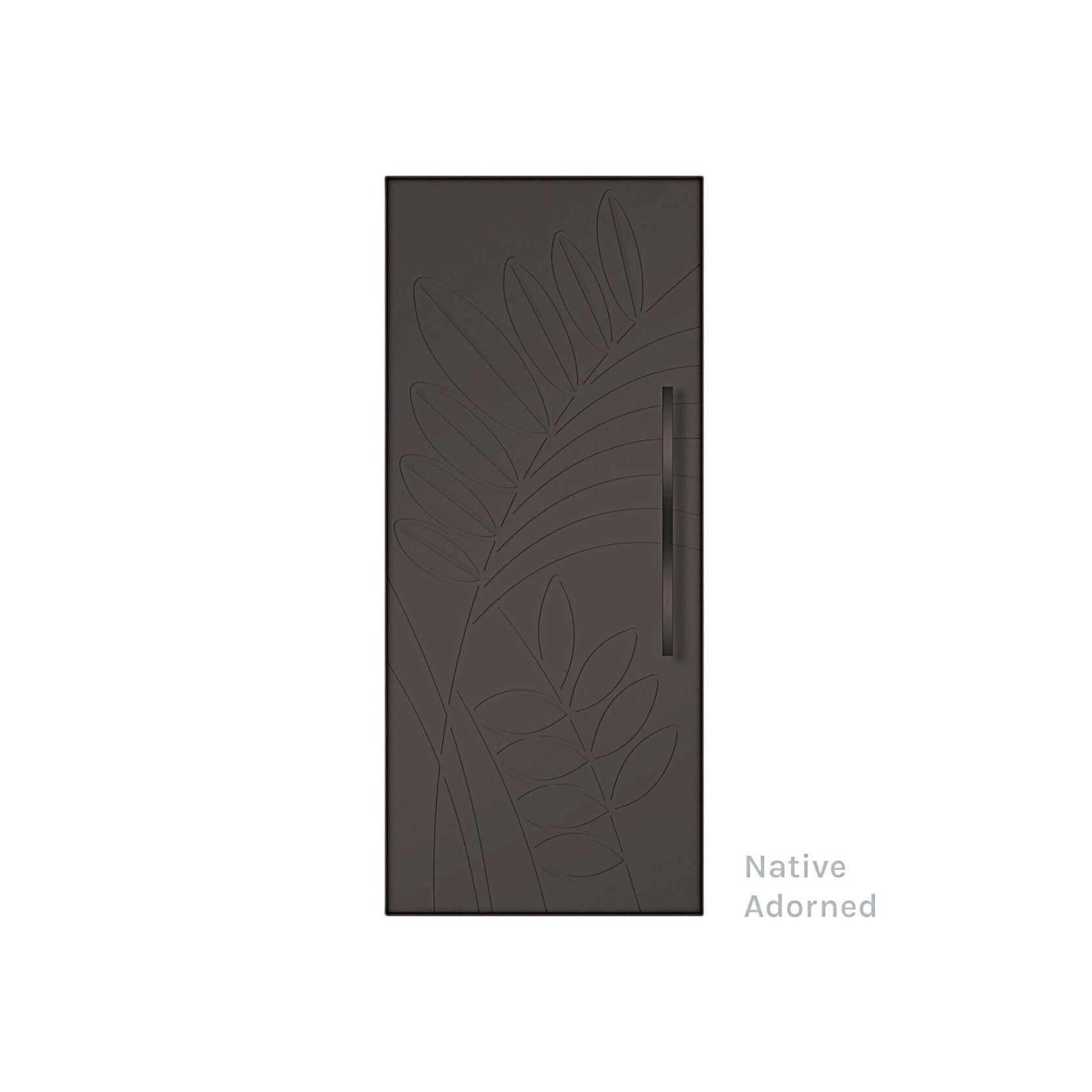 Meta 4 Patterned Aluminium FL Door gallery detail image