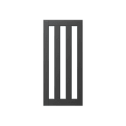 3L Aluminium Modern Entrance Doors gallery detail image