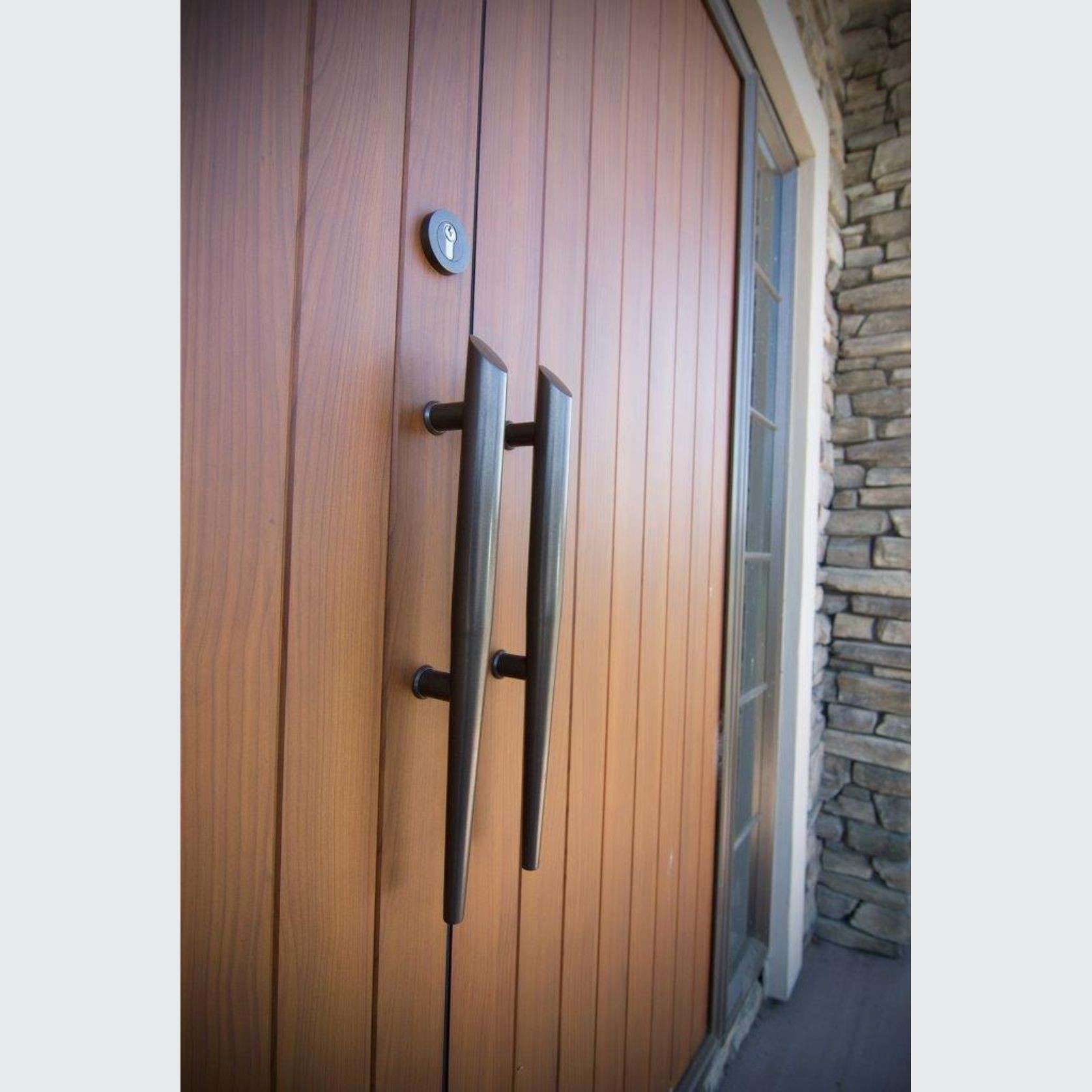 E1 Solid Timber Modern Entrance Doors gallery detail image