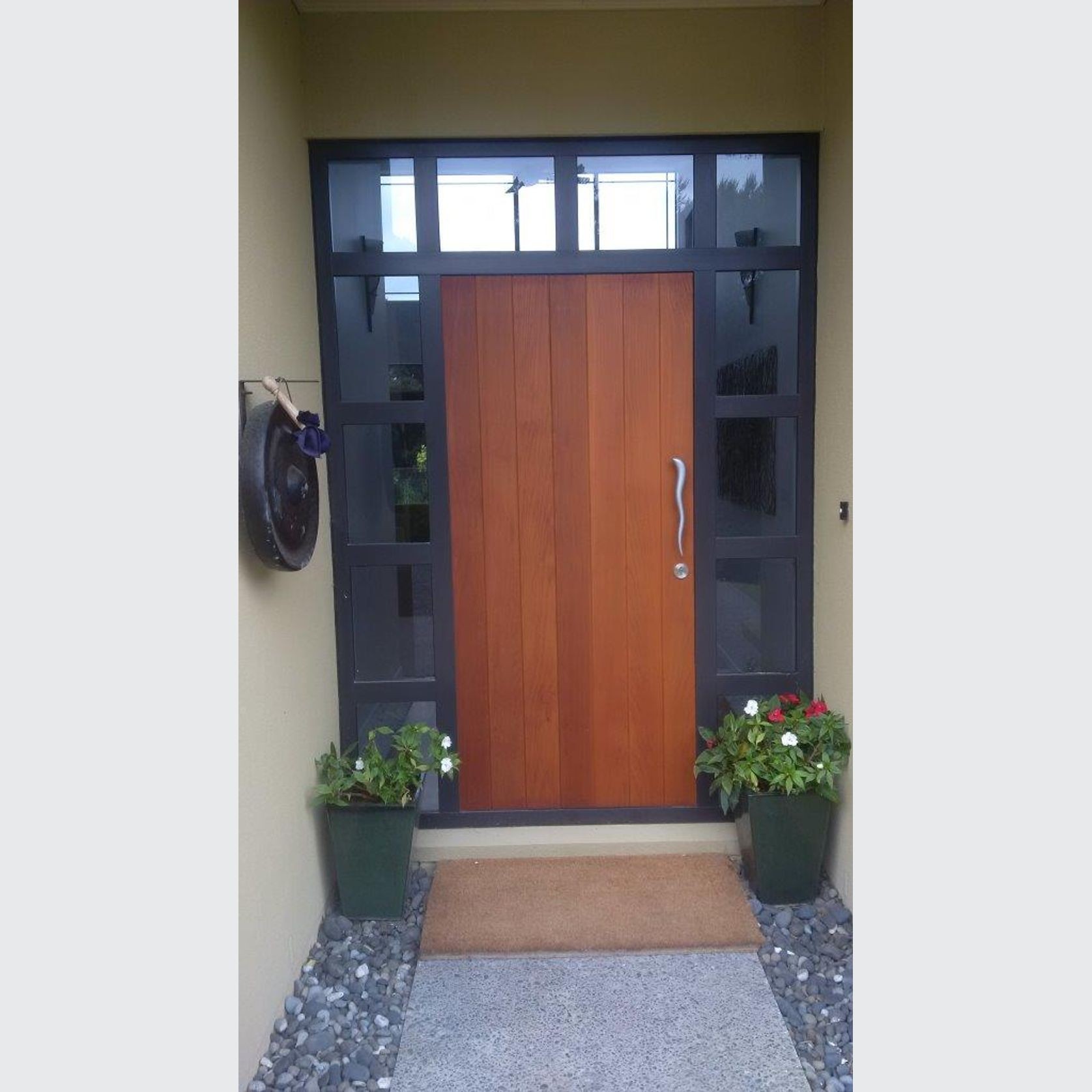 E1 Solid Timber Modern Entrance Doors gallery detail image