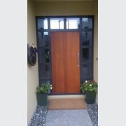 E1 Solid Timber Modern Entrance Doors gallery detail image