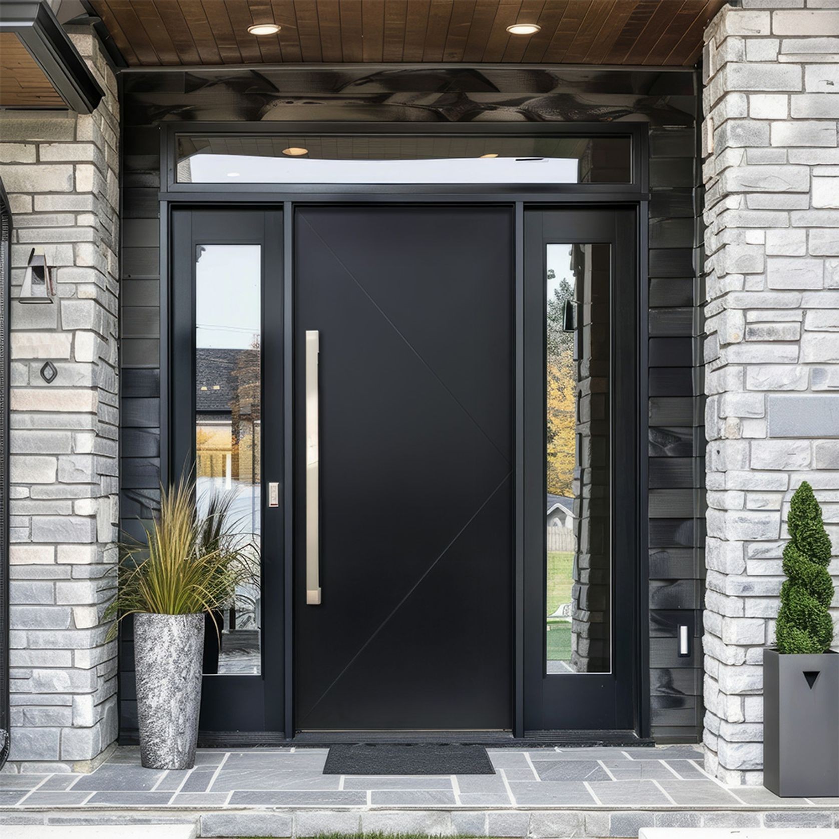 THERMTEK SV3 Arrow Aluminium Door gallery detail image