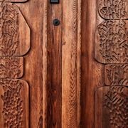 Shou Sugi Ban Entrance Doors — Red Cedar gallery detail image