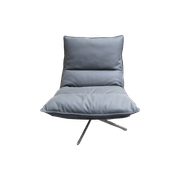 Staten Leather Swivel Chair gallery detail image