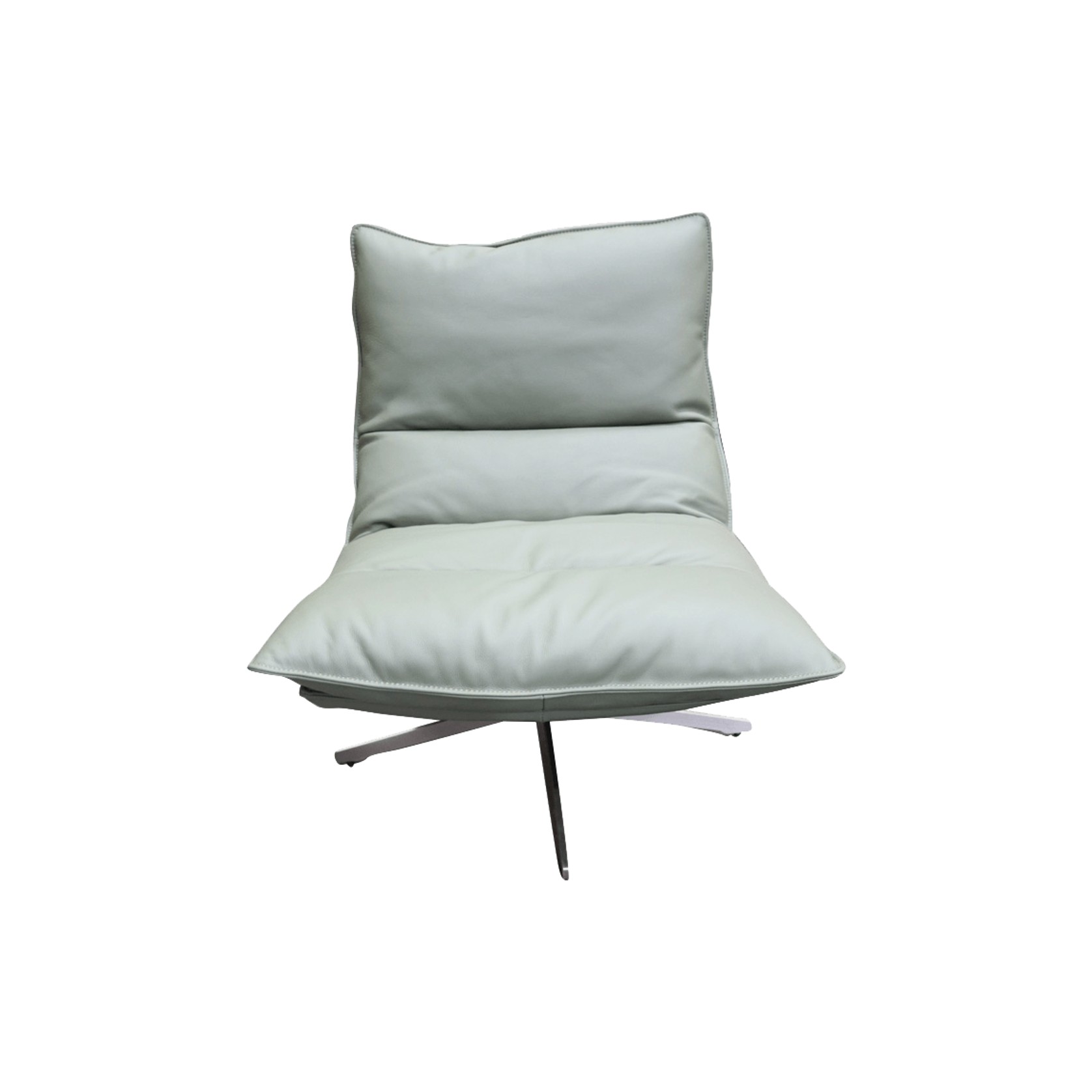 Staten Leather Swivel Chair gallery detail image