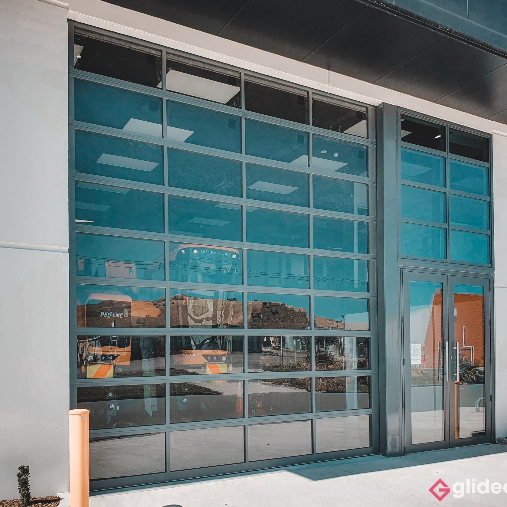 Panoramic Glazed Sectional Garage Door gallery detail image