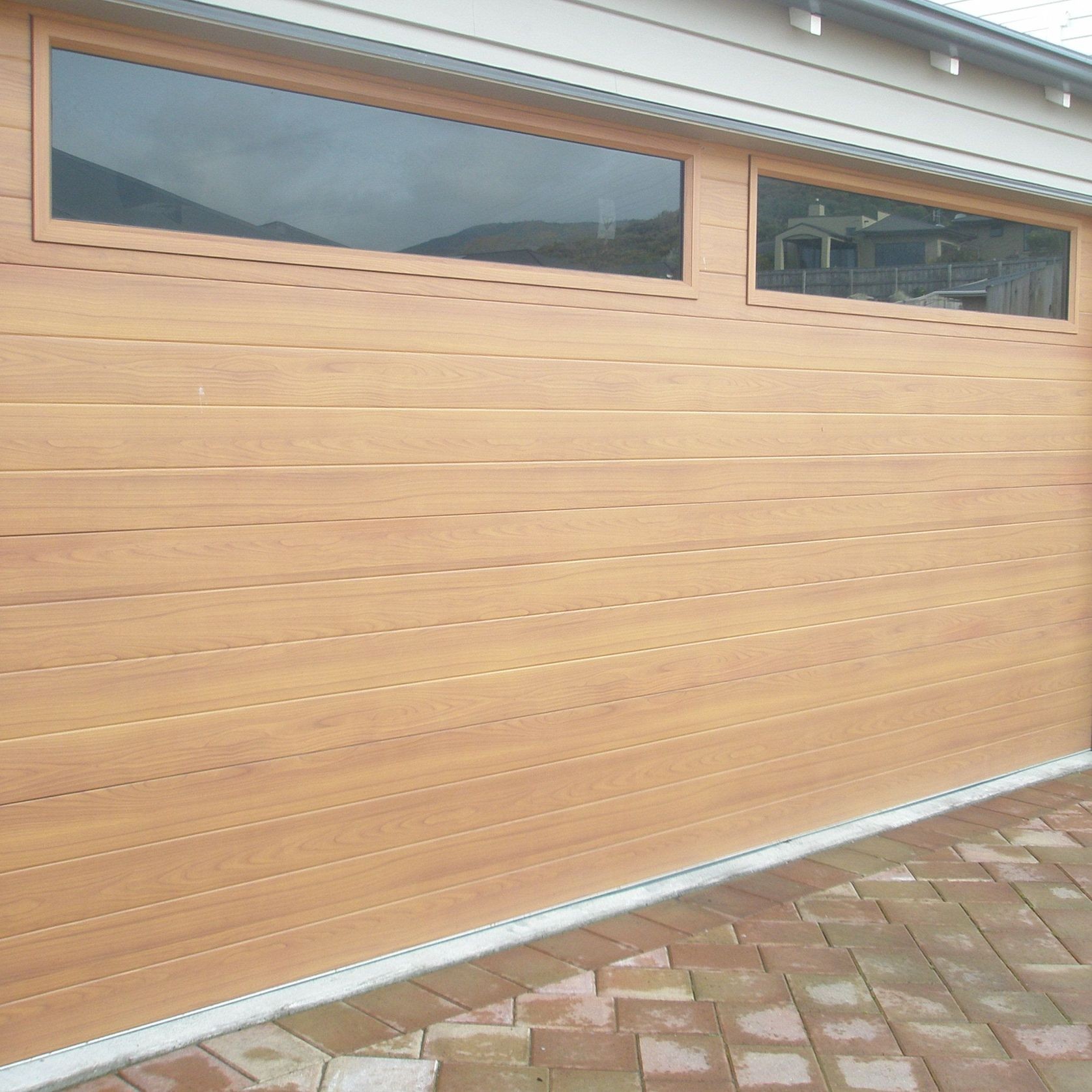 Timber Look Sectional Overhead Doors gallery detail image