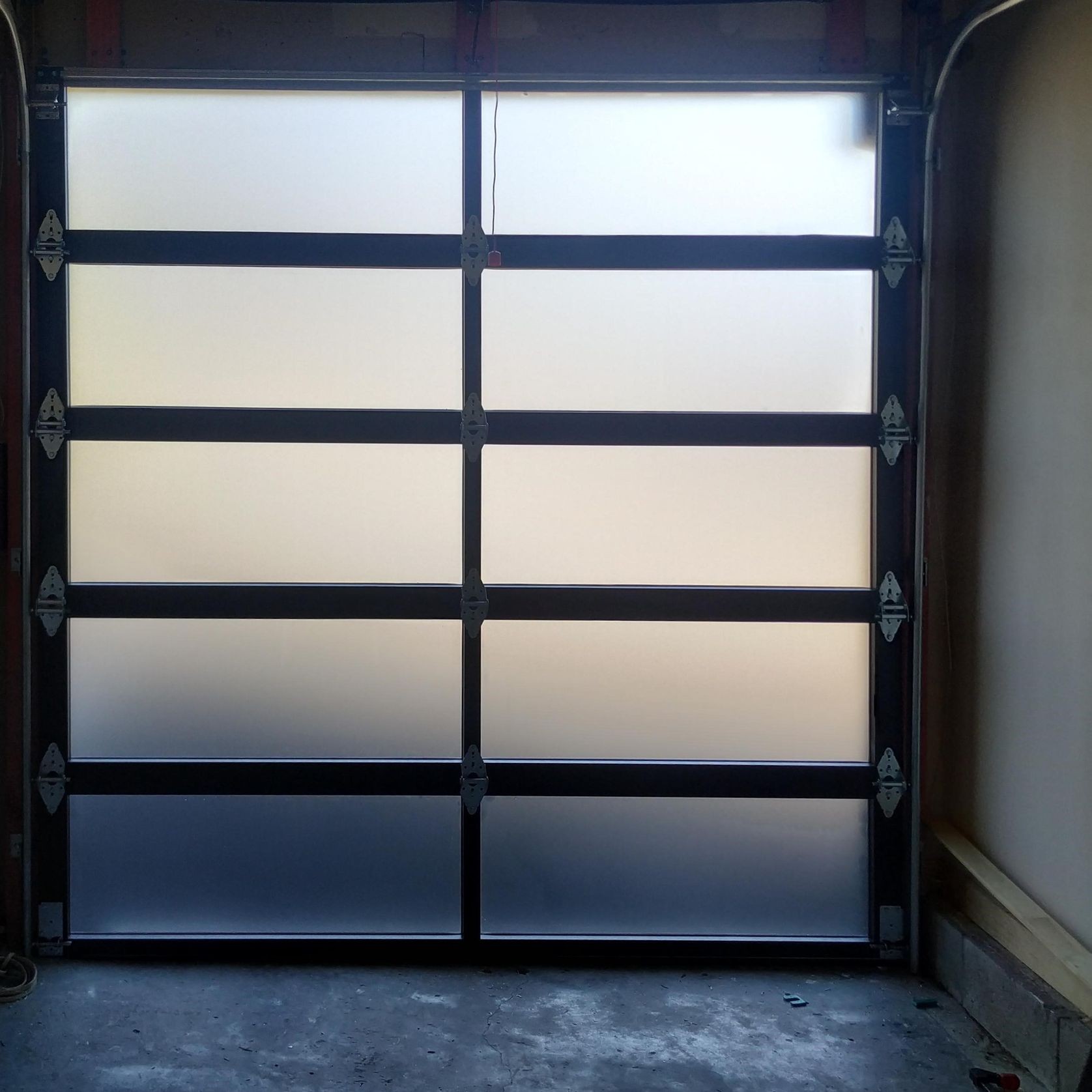 Plexiglass Custom Garage Door gallery detail image