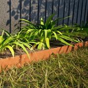 200 mm High. Corten Steel Garden Edging 3.00 mm Thick gallery detail image