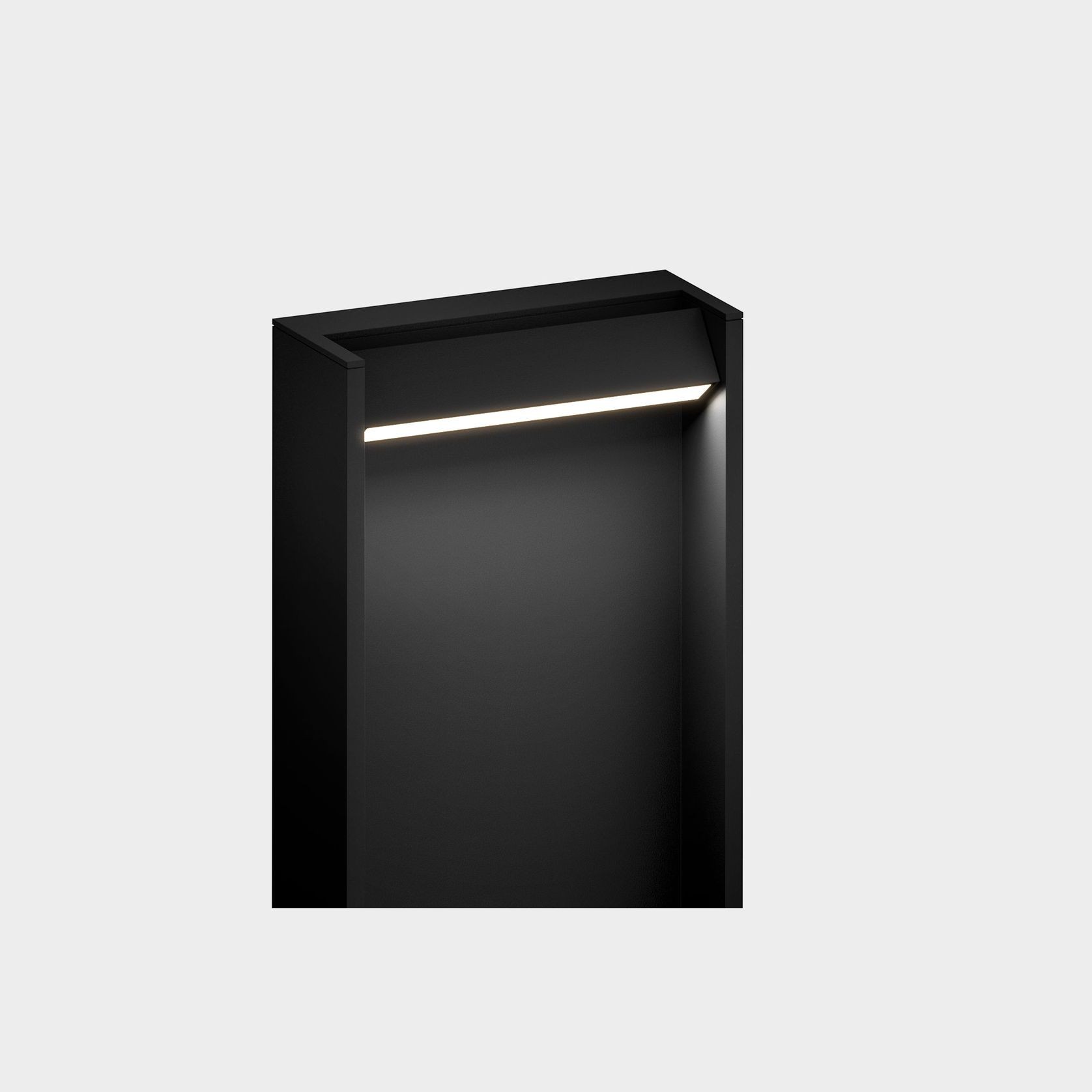 Slat 40 Outdoor Bollard Light gallery detail image