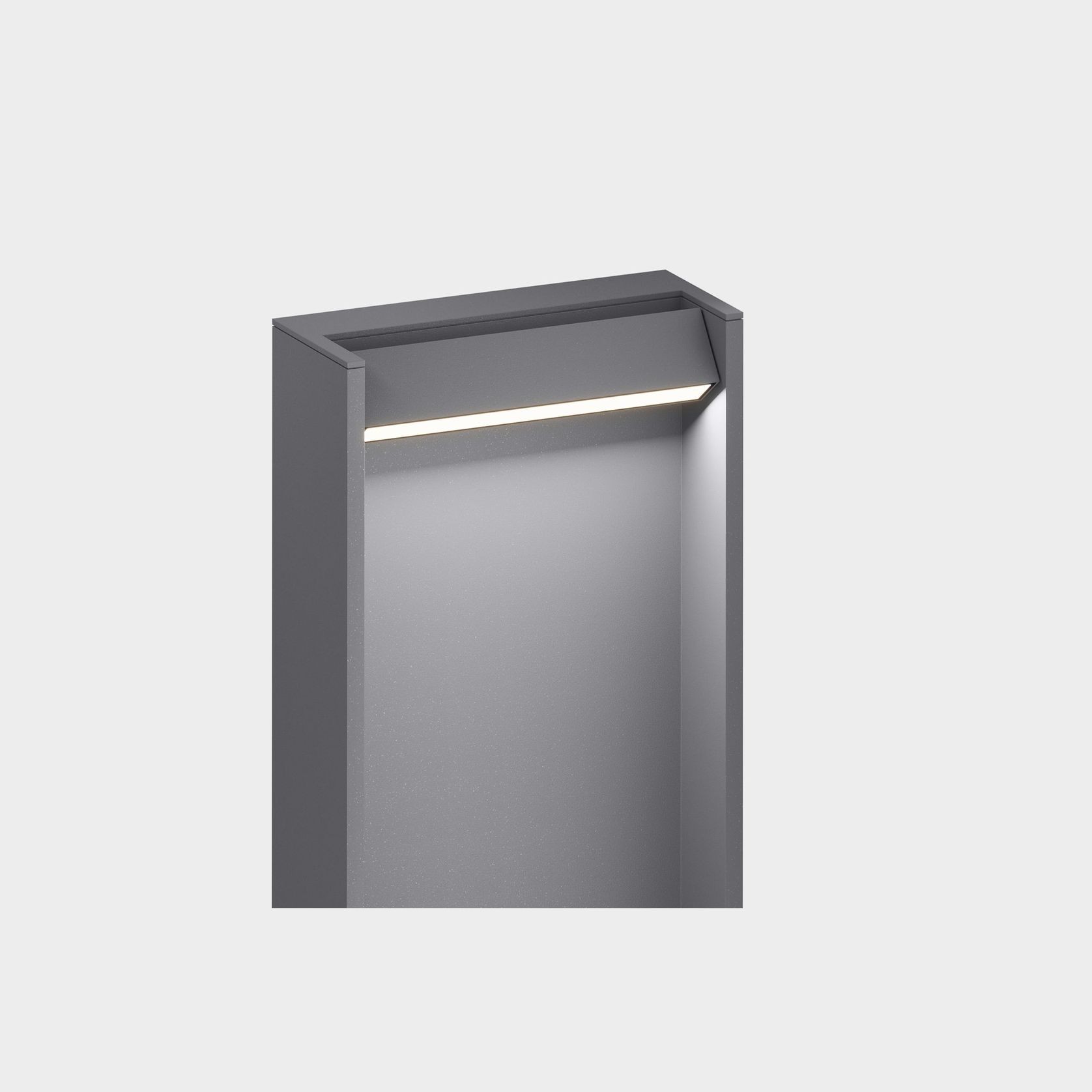 Slat 40 Outdoor Bollard Light gallery detail image