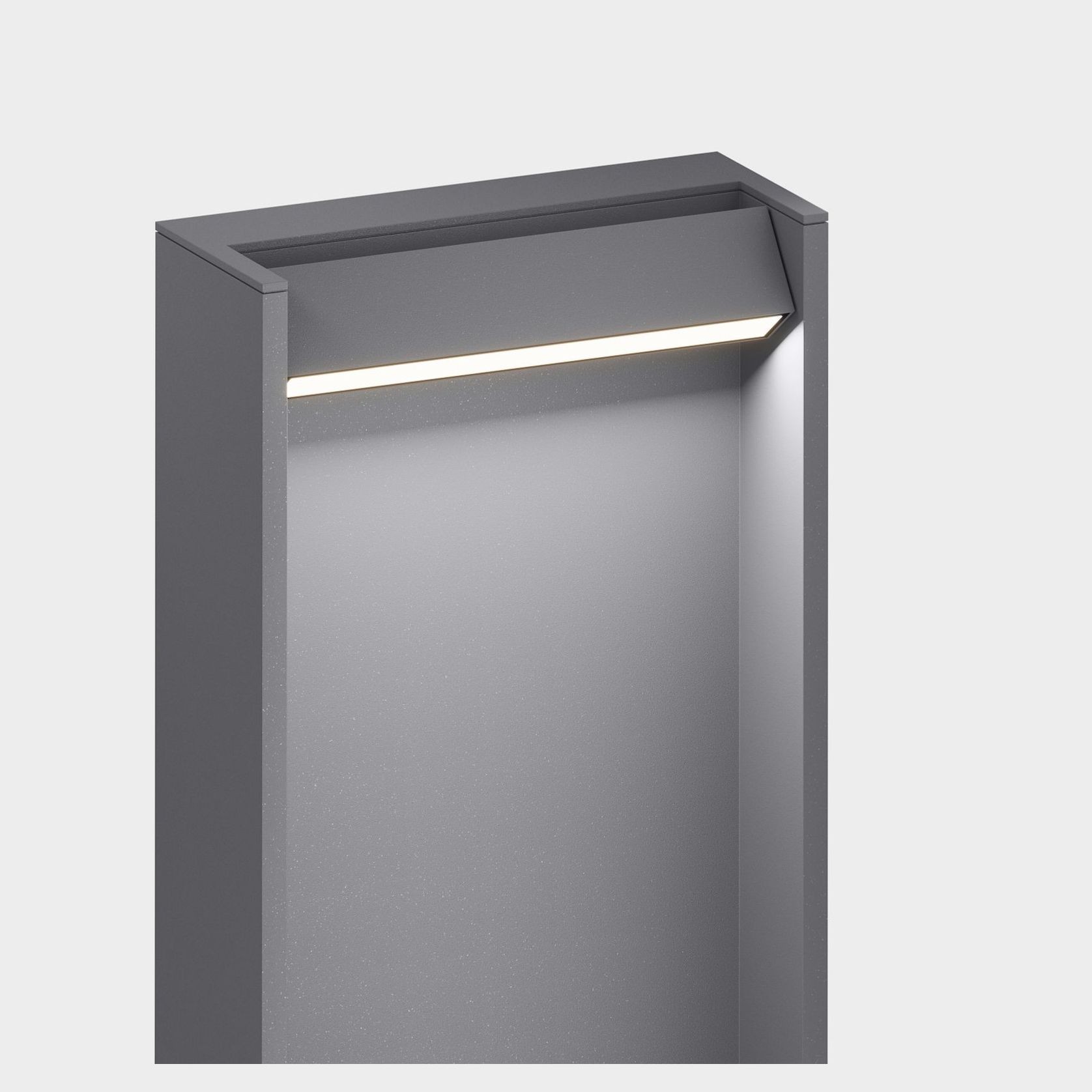 Slat 40 Outdoor Bollard Light gallery detail image