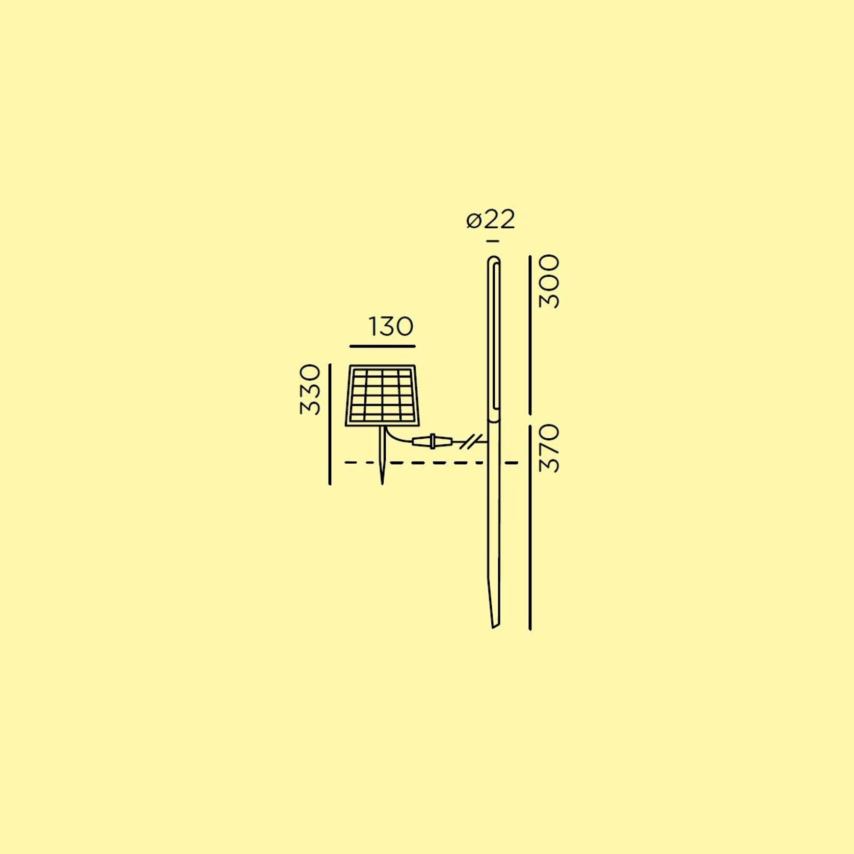 Kal S Solar Spike Light gallery detail image