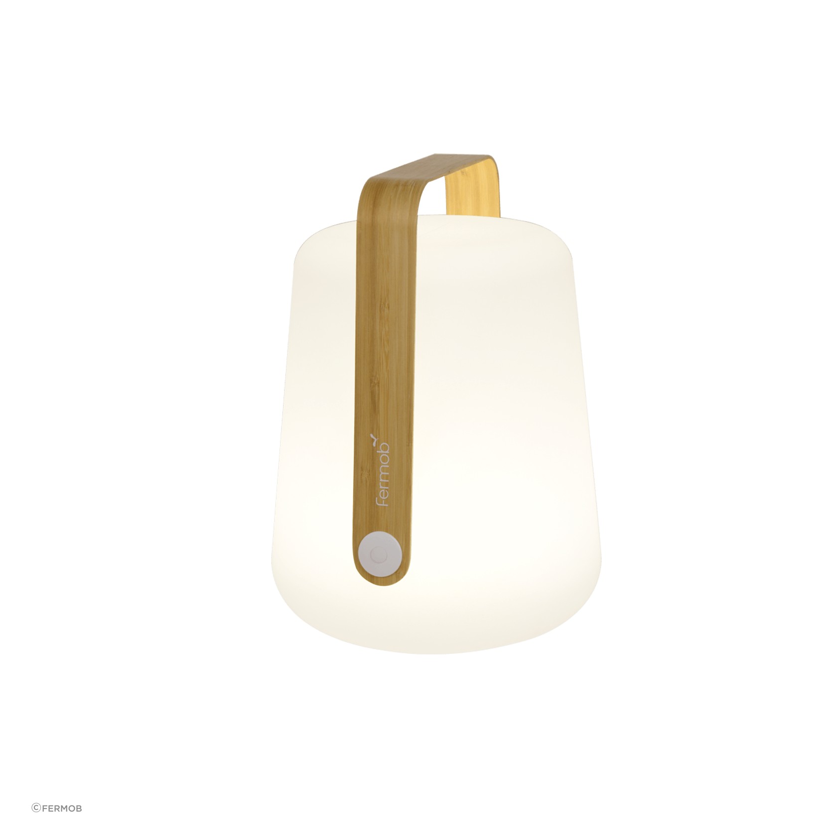 Balad Garden Lamp 38cm - Bamboo by Fermob gallery detail image
