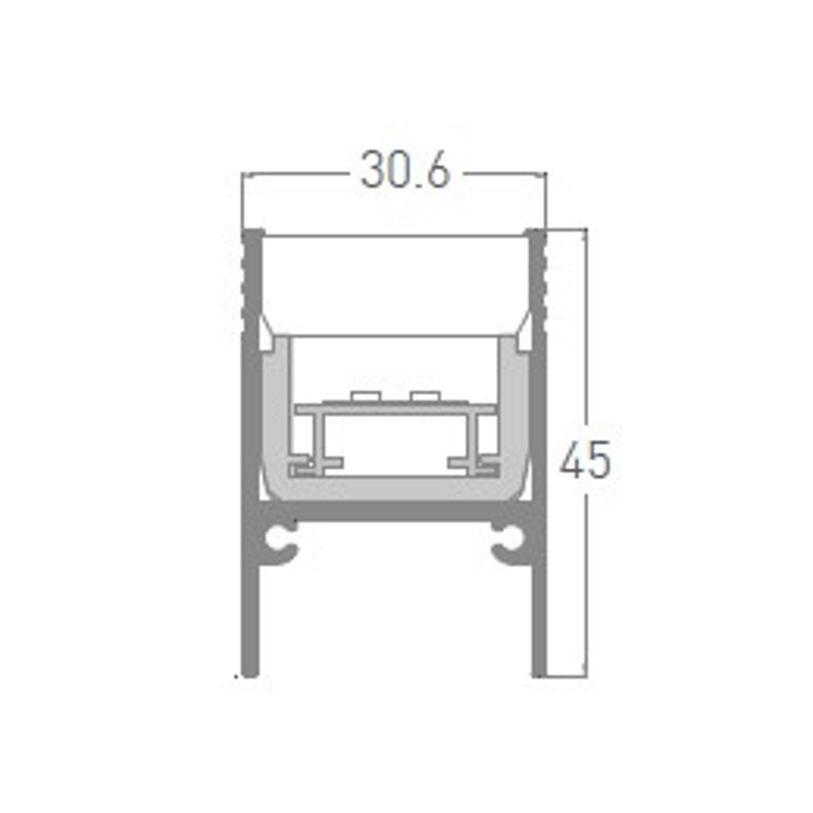 Rigid In Ground Light 20W Deep gallery detail image