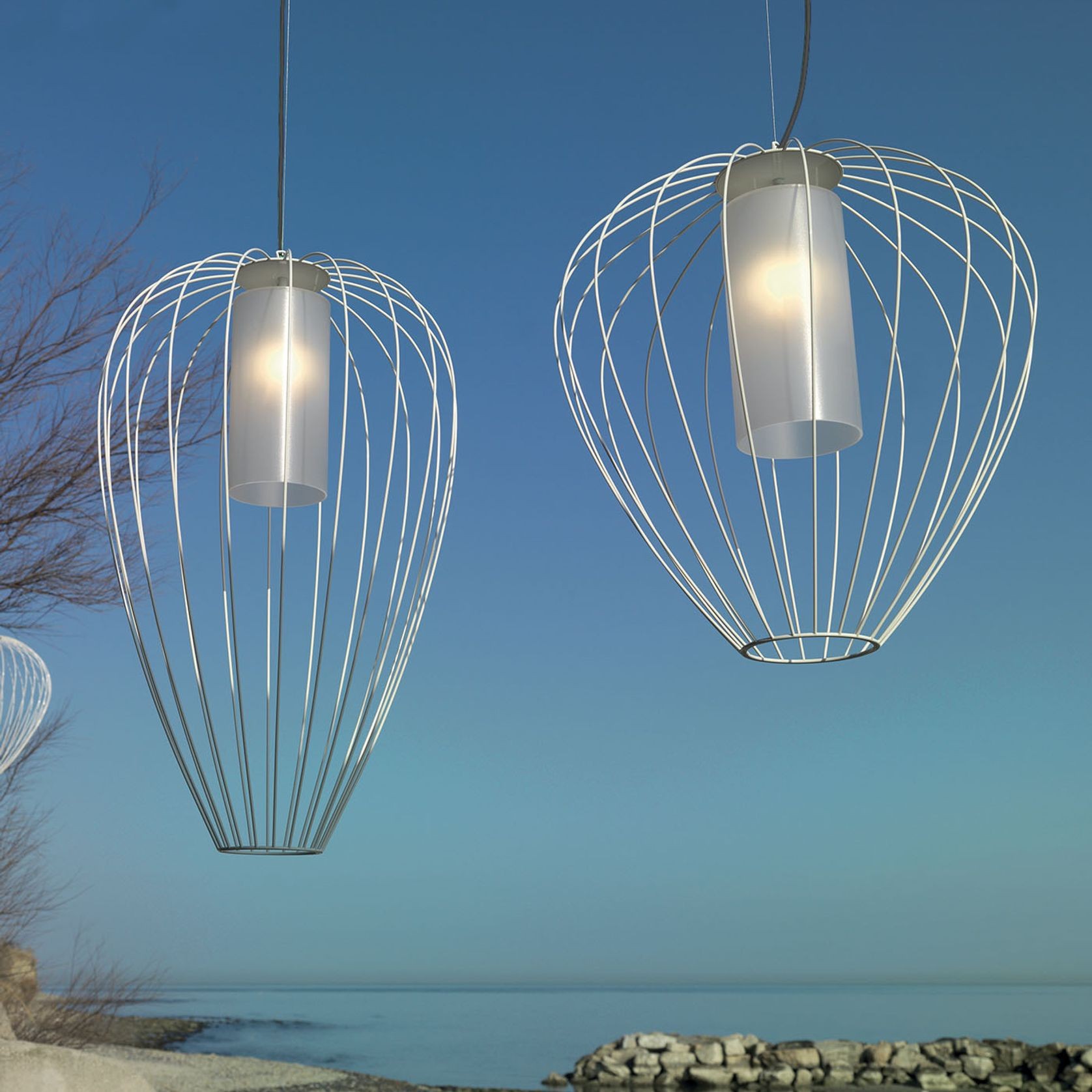 Cell Outdoor Pendant Light gallery detail image