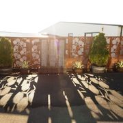 Privacy Screen & Fence Panel - Geometrical Flower gallery detail image