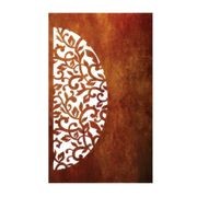 Decorative Laser Cut Fence Panel - Koru & Leaves gallery detail image